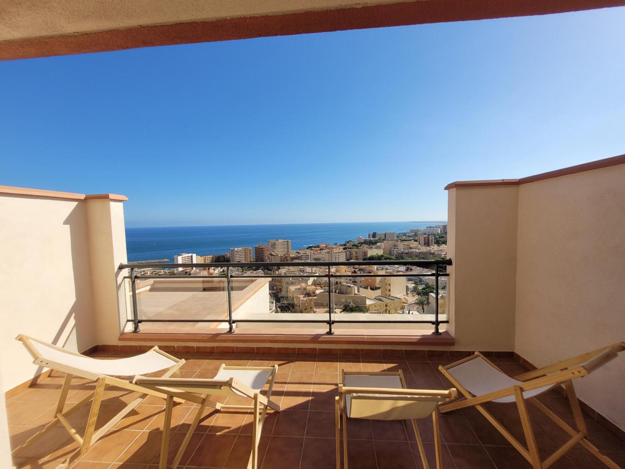 Fantastico Duplex Con Vistas Y Terraza Apartman Aguadulce  Kültér fotó